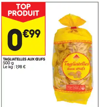 Leader Price Tagliatelles aux œufs offre