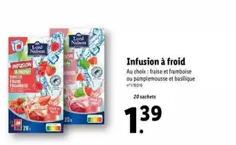 Lidl Infusion à Froid Lord Nelson offre