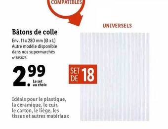 Lidl Bâtons De Colle offre