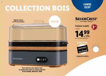 Lidl Cuiseur à Oeufs Silvercrest offre