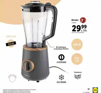 Lidl Blender Silvercrest offre