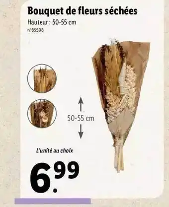 Lidl Bouquet De Fleurs Séchées offre