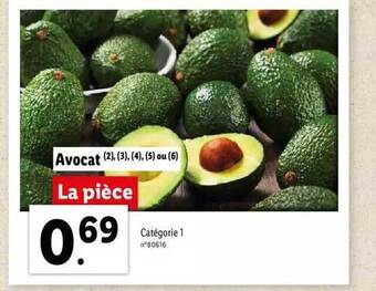 Lidl Avocat offre