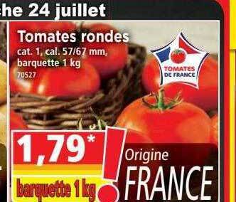 Norma Tomates Rondes offre
