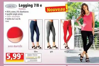 Norma Legging 7-8 E Femme ElleNor offre