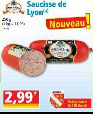 Saucisse De Lyon