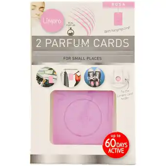 Action Cartes parfumées recharge Limpro offre