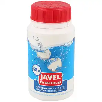 Action Tablettes d'eau de javel offre