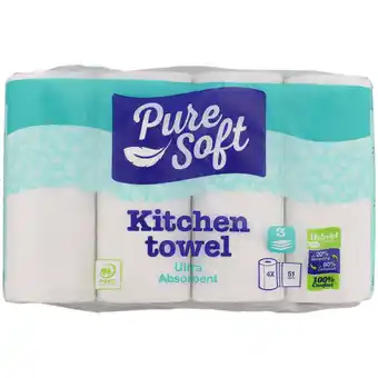 Action Essuie-tout Pure Soft Ultra-absorbant offre