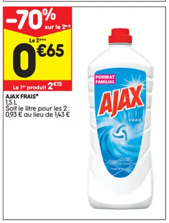 Leader Price Ajax frais offre