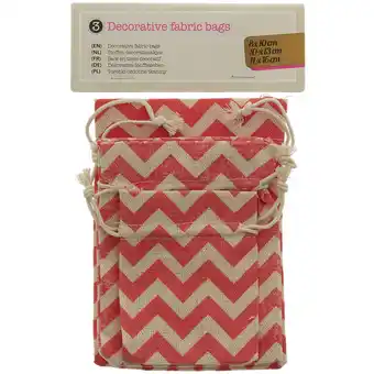 Sachets loisirs en tissu
