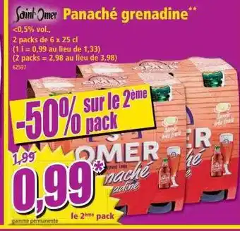 Panaché Grenadine Saint Omer