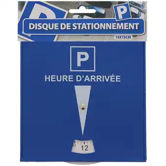 Disque de stationnement