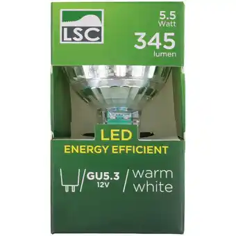 Action Lampe LED à réflecteur LSC offre