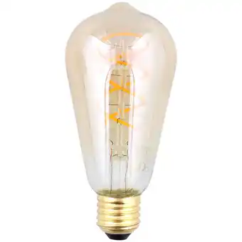 Action Lampe led à filament rétro Eurodomest offre