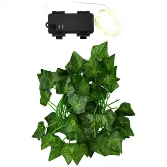 Lierre artificiel avec LED