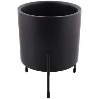 Pot en céramique sur pied