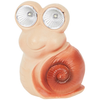 Statuette de jardin solaire