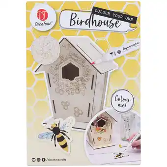 Action Nichoir à oiseaux en kit DécoTime offre