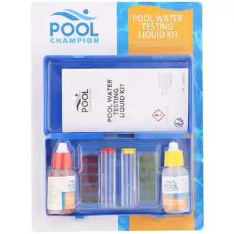 Action Kit d'analyse de l'eau de votre piscine offre