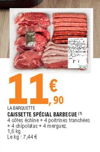 Caissette spécial barbecue