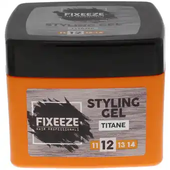 Fixeeze Gel Pour Cheveux Hair Professionals