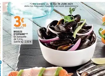 Moules d'espagne