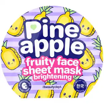 Action masque visage The Beauty Dept. offre
