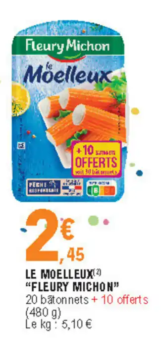 E.Leclerc Le moelleux "fleury michon" offre