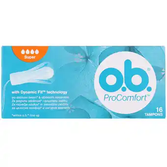 Action Tampons ProComfort OB offre