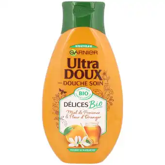 Action Gel douche Garnier Ultra Doux offre