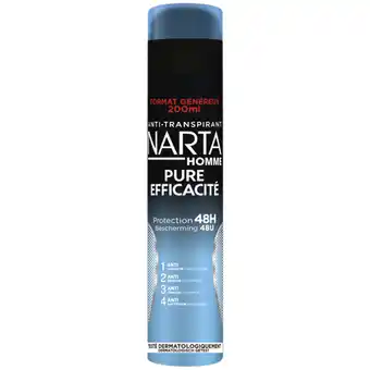Action Déodorant Narta Pure Efficacité offre
