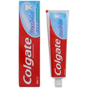 Action dentifrice Colgate Fresh Gel offre
