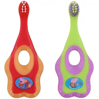 Action Brosse à dents bébé Peppa Pig offre