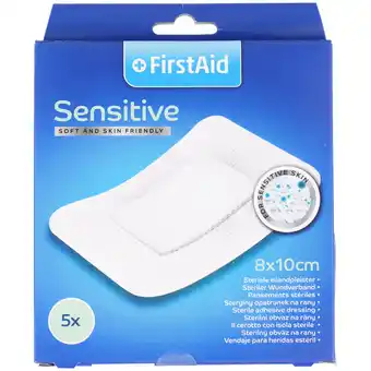 Pansements First Aid Sensitive