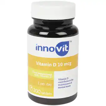 Complément alimentaire Innovit Vitamine D 10 mcg