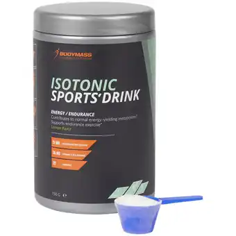 Action Boisson sportive Bodymass Isotonic Sports' Drink offre