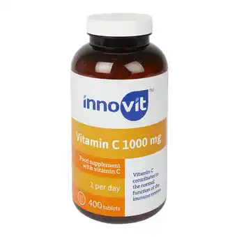Action Complément alimentaire Innovit Vitamine c 1000 mg offre