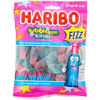 Action Haribo Bubblegum Bottles offre