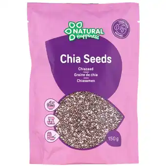 Action Happiness graines de chia Natural offre
