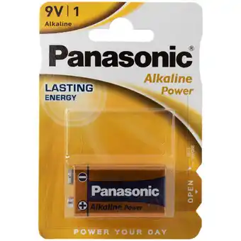 Action Piles Panasonic 9V offre