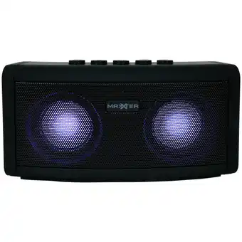 Action Double enceinte Maxxter offre