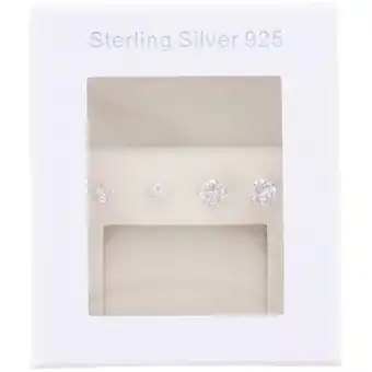 Action Boucles d'oreille argentées offre