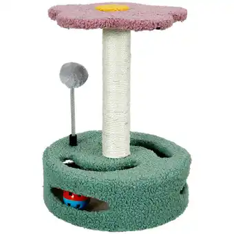 Action Arbre à chat avec jouets offre