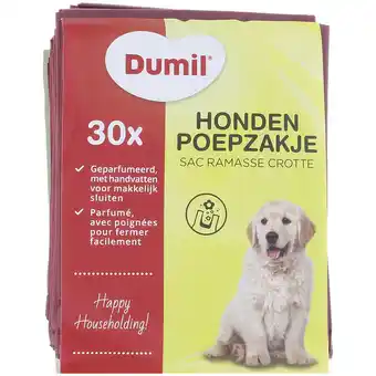 Action Sachets exctéments chiens Dumil offre