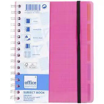 Action carnet de projet A5 Office Essentials offre
