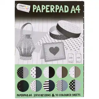Action Bloc de papier créatif Craft Sensations offre