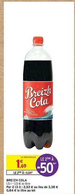 Intermarché Breizh Cola offre