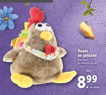 Lidl Poule en peluche offre