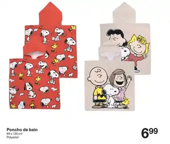 Zeeman Poncho de bain offre